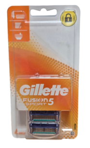 Gillette Fusion Sport Scheermesjes 4 Stuks (Blister)