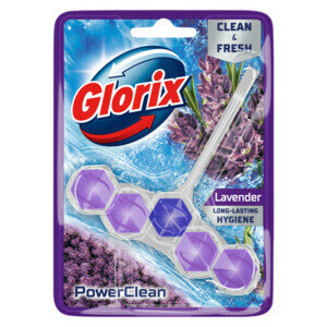 Glorix Toiletblok Power Clean Lavendel 50g 