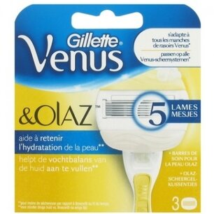 Gillette Venus & Olaz scheermesjes (3st.) Gillette Venus & Olaz scheermesjes (3st.)