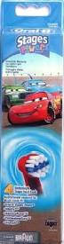 Oral-B Opzetborstel Stages Power Kids Cars (4st.) Oral-B Opzetborstel Stages Power Kids Cars (4st.)