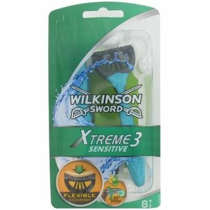 Wilkinson Xtreme 3 Sensitive 8 mesjes Wilkinson Xtreme 3 Sensitive 8 mesjes