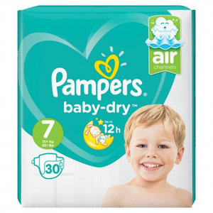 Pampers Baby Dry Luiers Maat 7 - Bonkey.nl